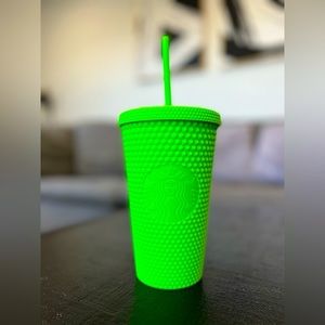 Grande Lime Green Studded Starbucks Tumbler